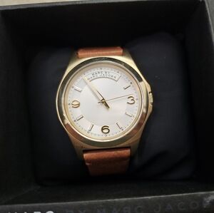 Marc by Marc Jacobs Leather Watch